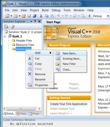 Adding new source file
