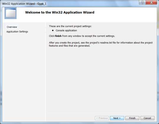 New Project Dialog
