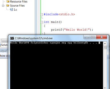 My first Program